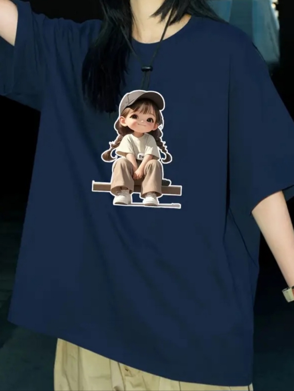 Navy Short-Sleeve Tee
